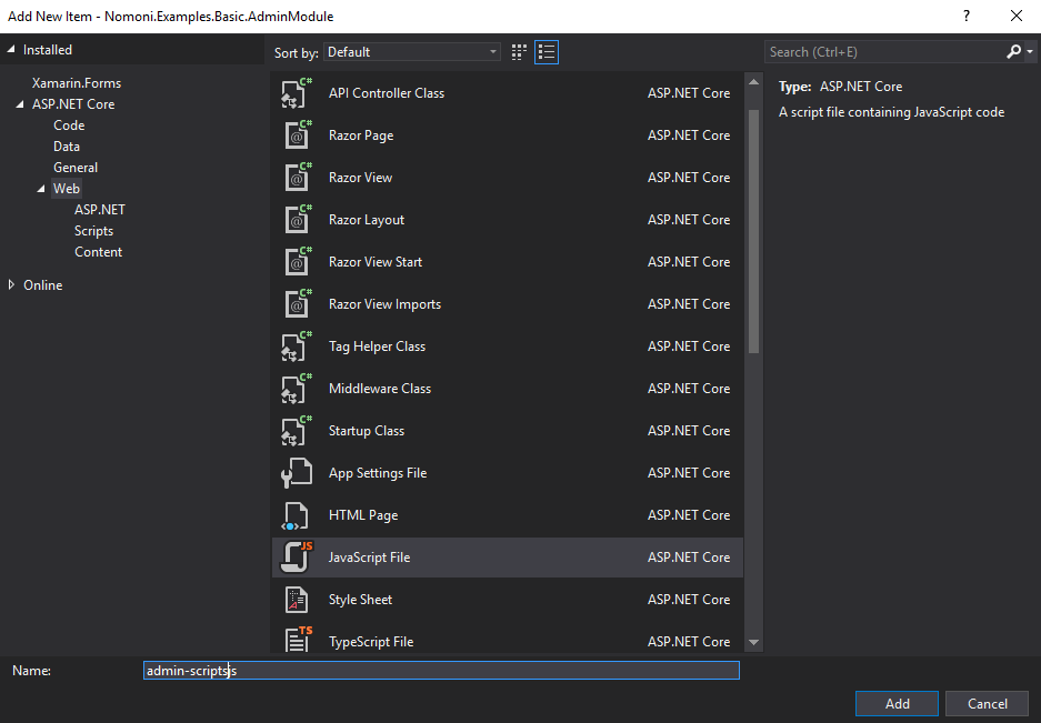 Admin Scripts Admin Scripts
